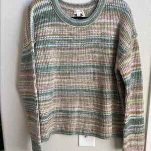 Hem & Thread Pastel Striped Sweater